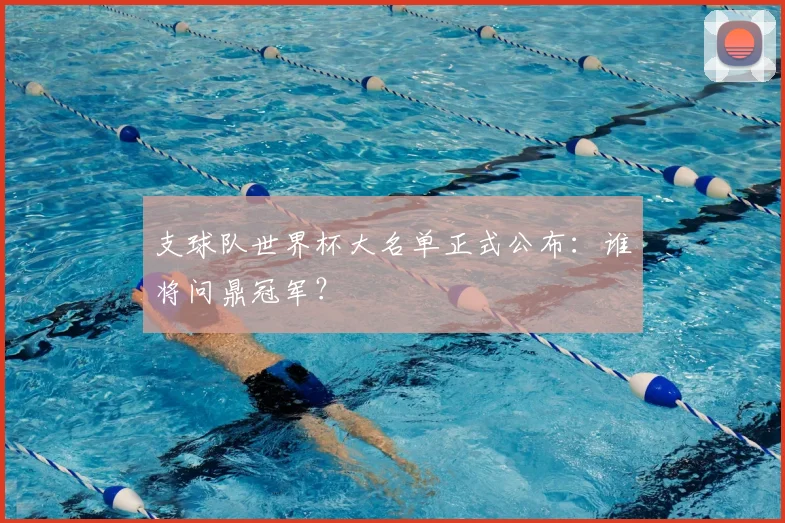 支球队世界杯大名单正式公布：谁将问鼎冠军？